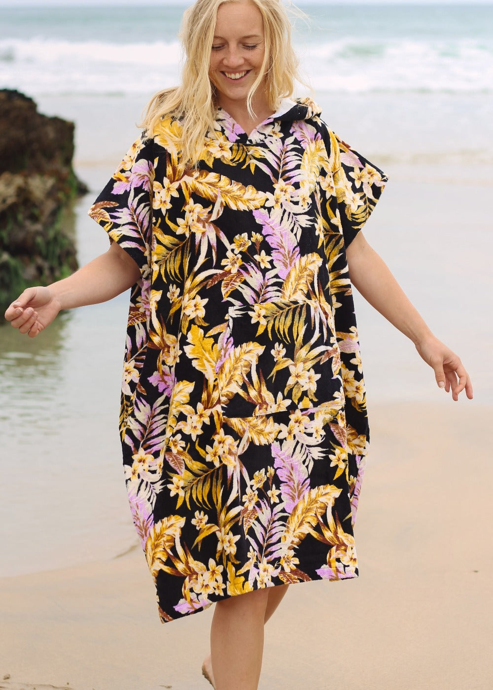 Sunday Swell Hooded Towel Changing Robe