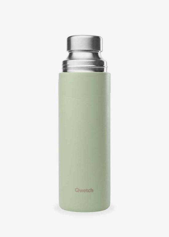 Insulated Stainless Steel Flask in Linden Green