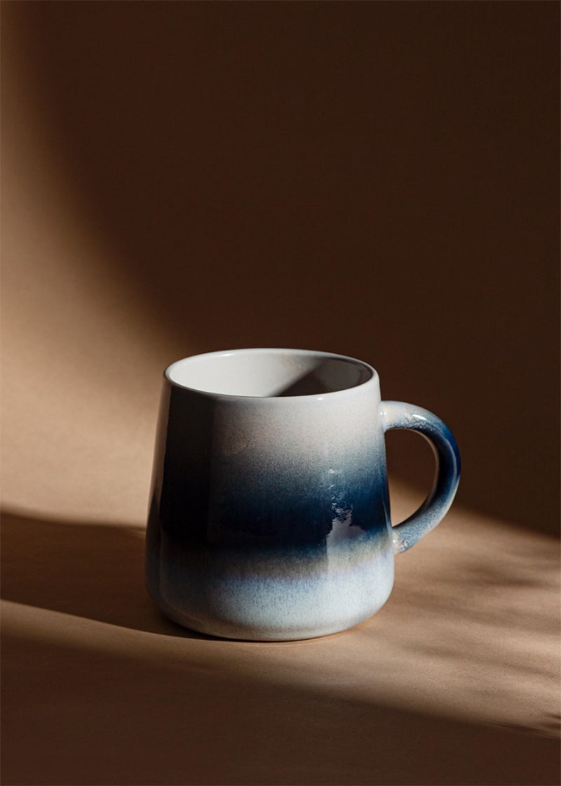 Ocean Tides Ombre Glazed Mug