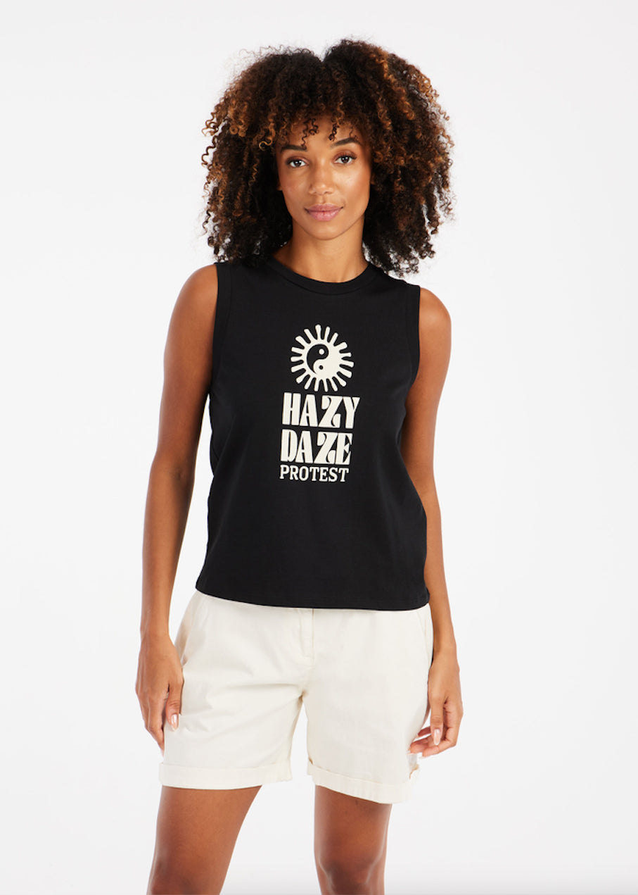Malang Tank Top in True Black