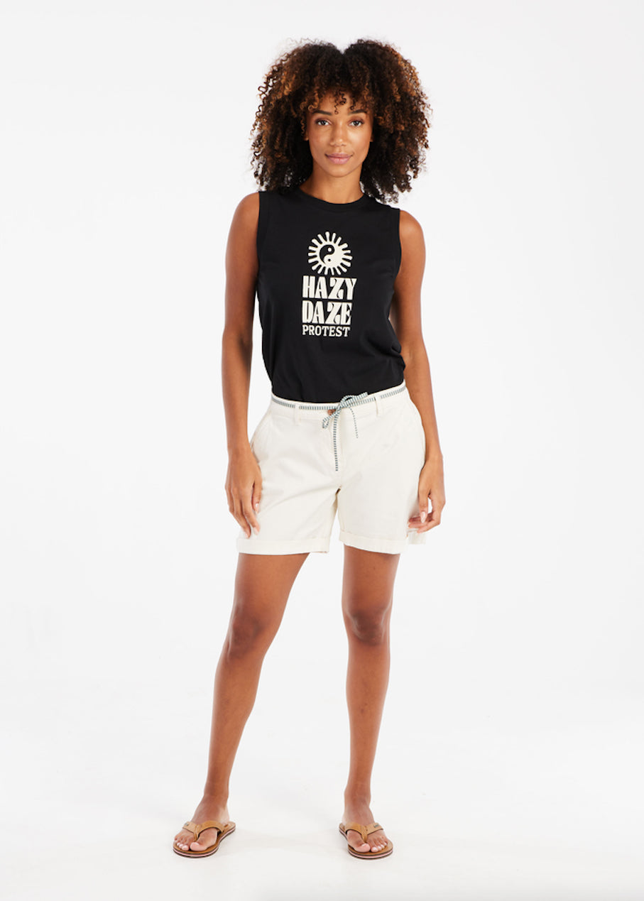 Malang Tank Top in True Black