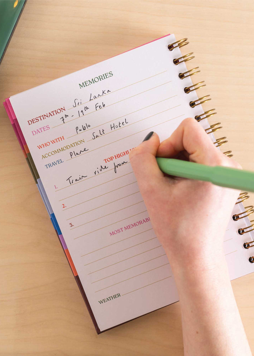 A5 Wanderlust Travel Journal