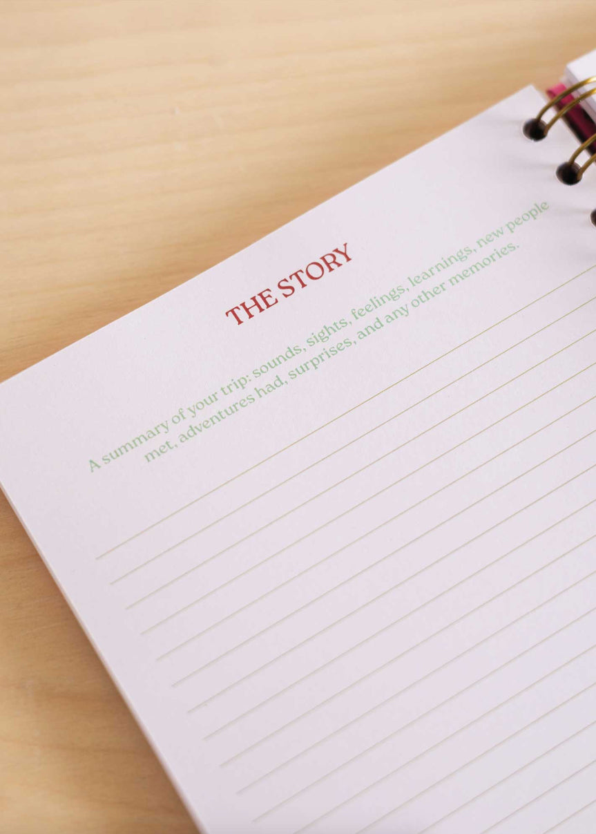 A5 Wanderlust Travel Journal