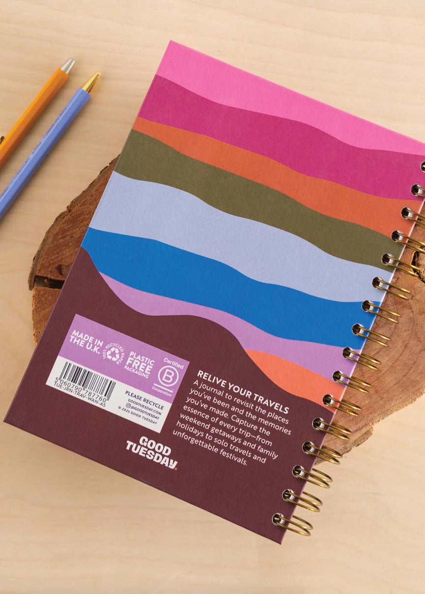 A5 Wanderlust Travel Journal