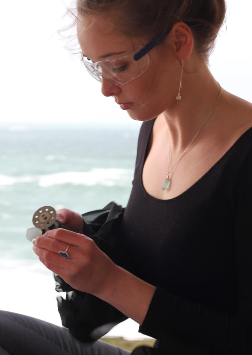 Splash Sterling Silver Ring