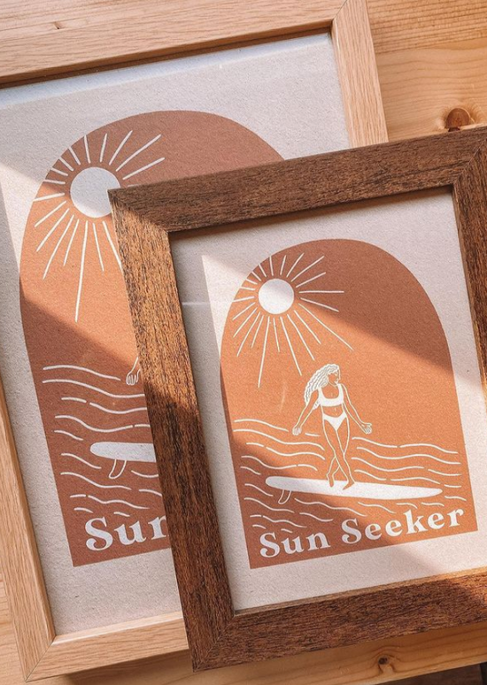 Sun Seeker - Art Print