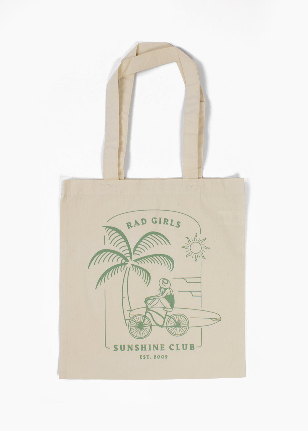 Rad Girls Sunshine Club Shopper Tote Bag