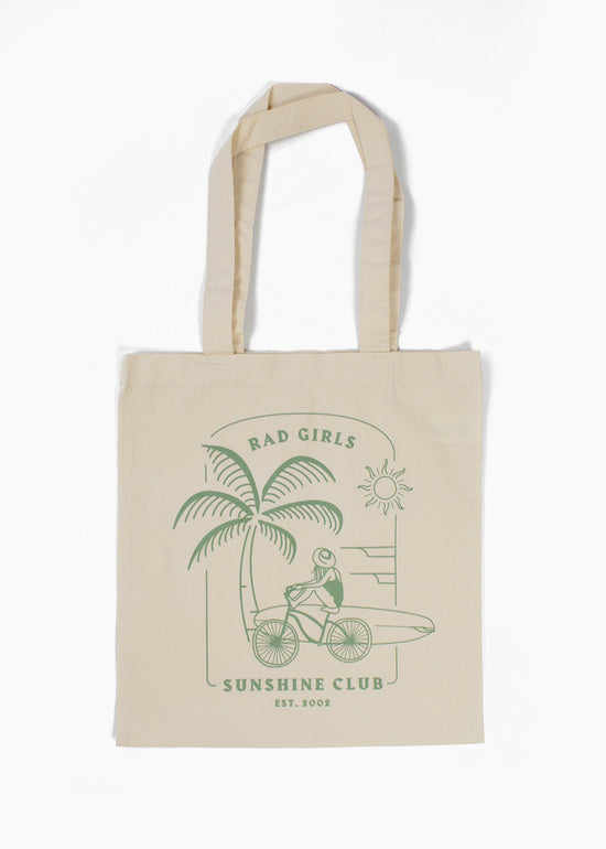 Rad Girls Sunshine Club Shopper Tote Bag