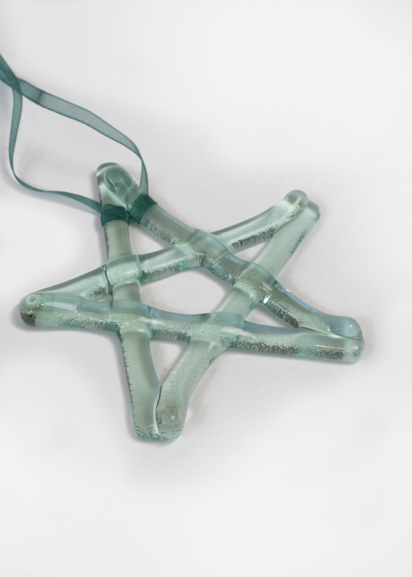 Small Glass Star Decoration