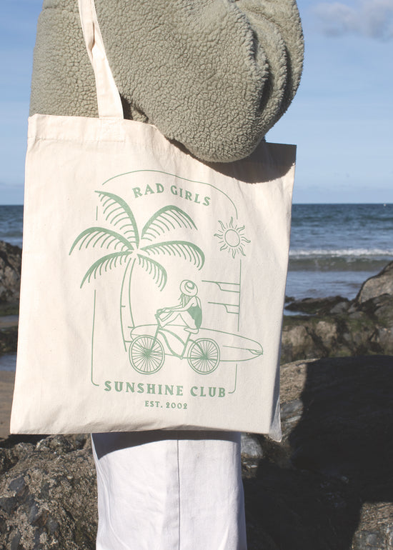 Rad Girls Sunshine Club Shopper Tote Bag