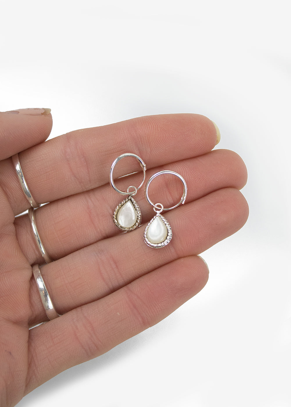 Beach Wanderer Huggie Hoop Earrings