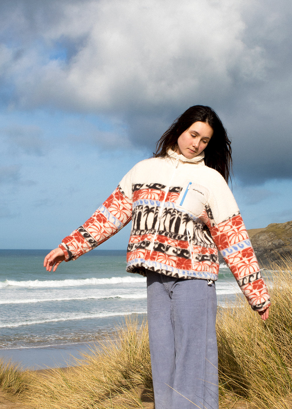 Ocean Zip Through Polar Fleece