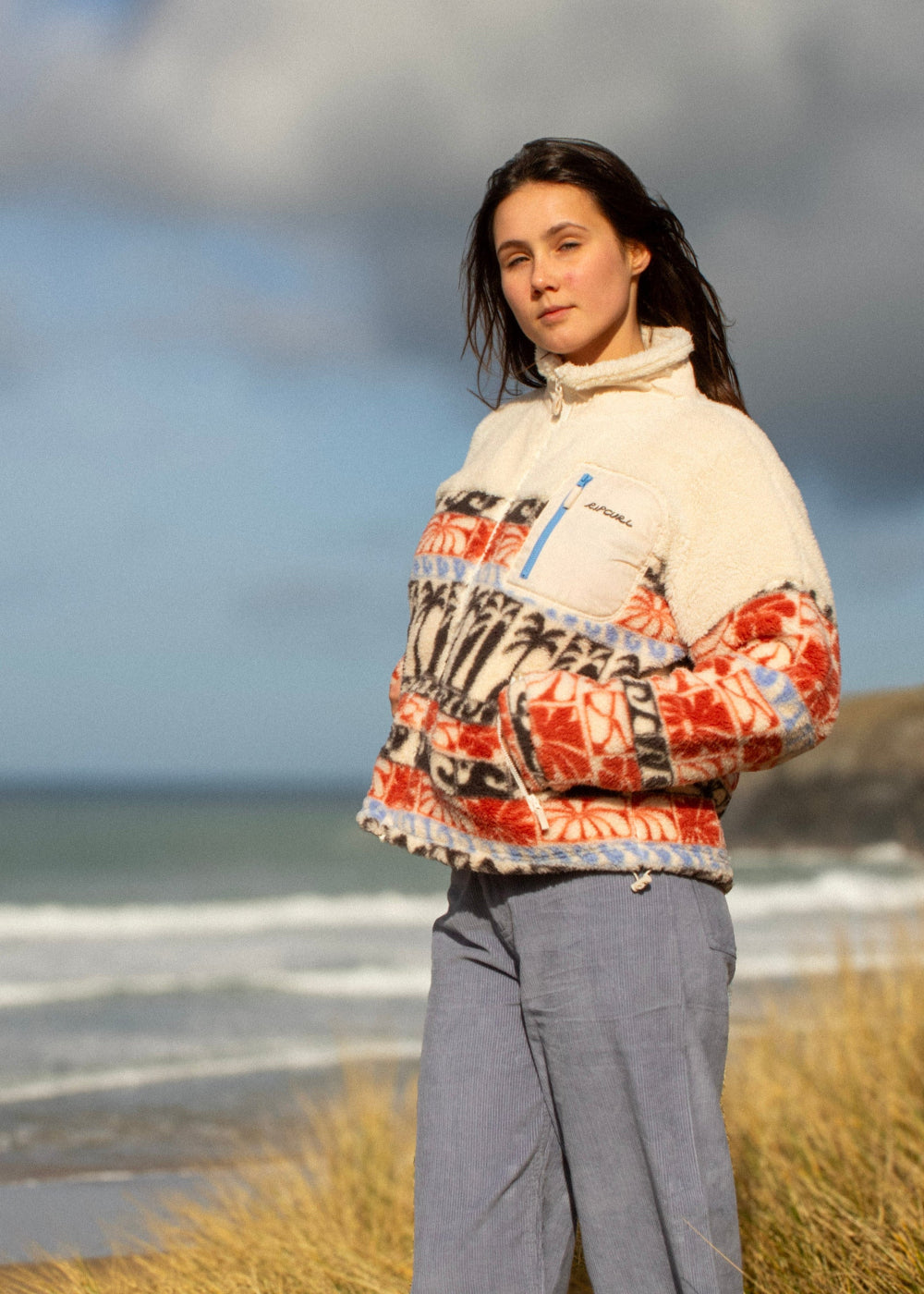 Oceanic Zip Through Polar Fleece
