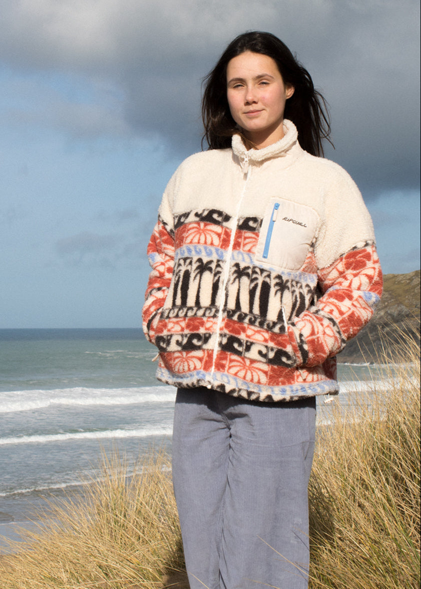 Ocean Zip Through Polar Fleece