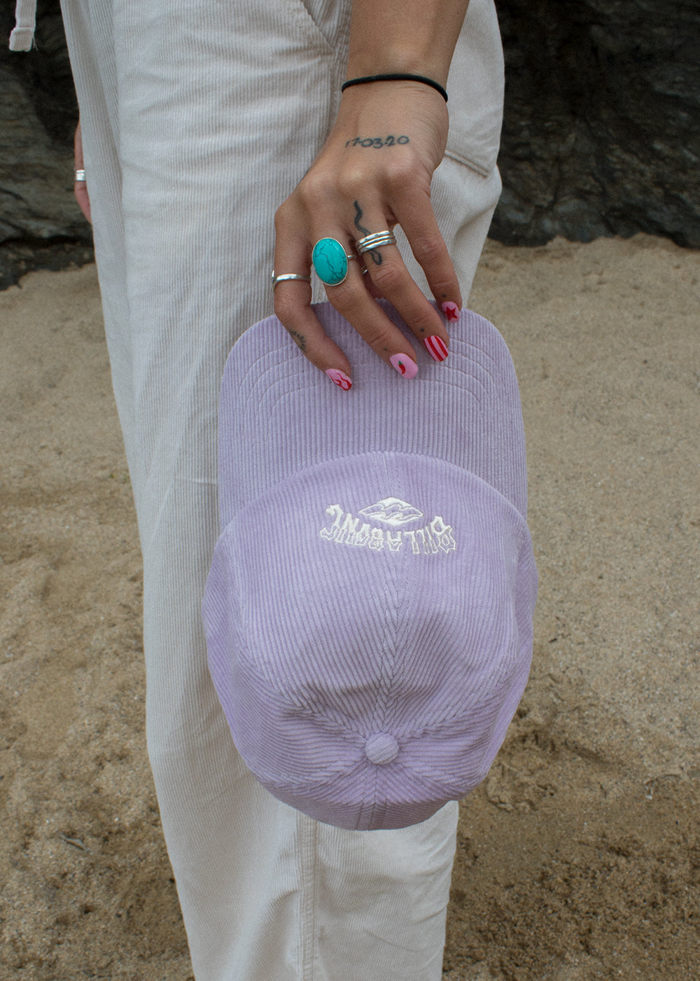 Essential Cord Cap in Violet Ice