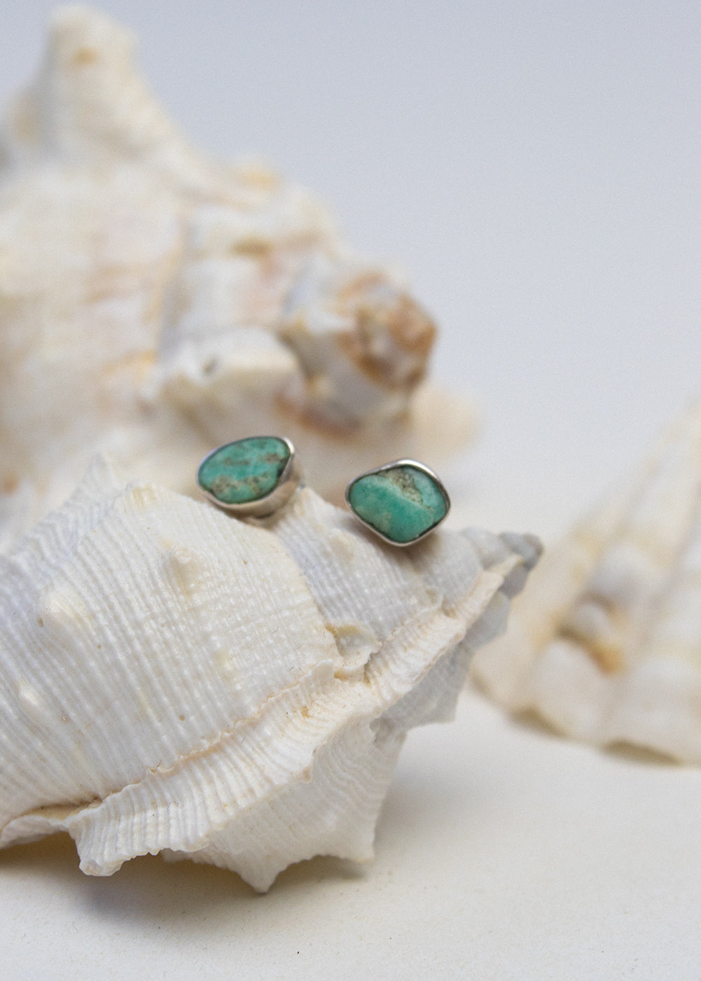 Amazonite Stud Earrings