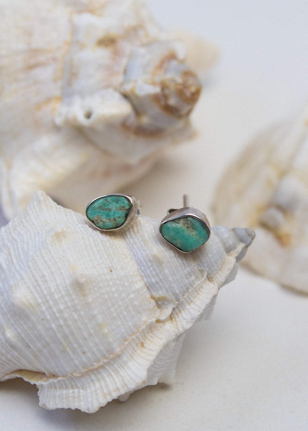 Amazonite Stud Earrings