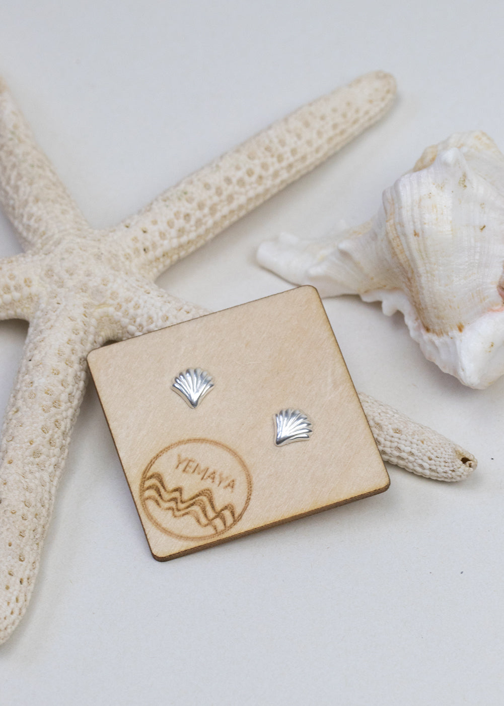 Shell Stud Earrings