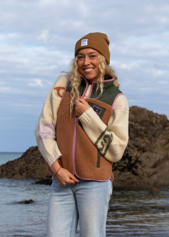 Try Body Warmer in Teddy Brown
