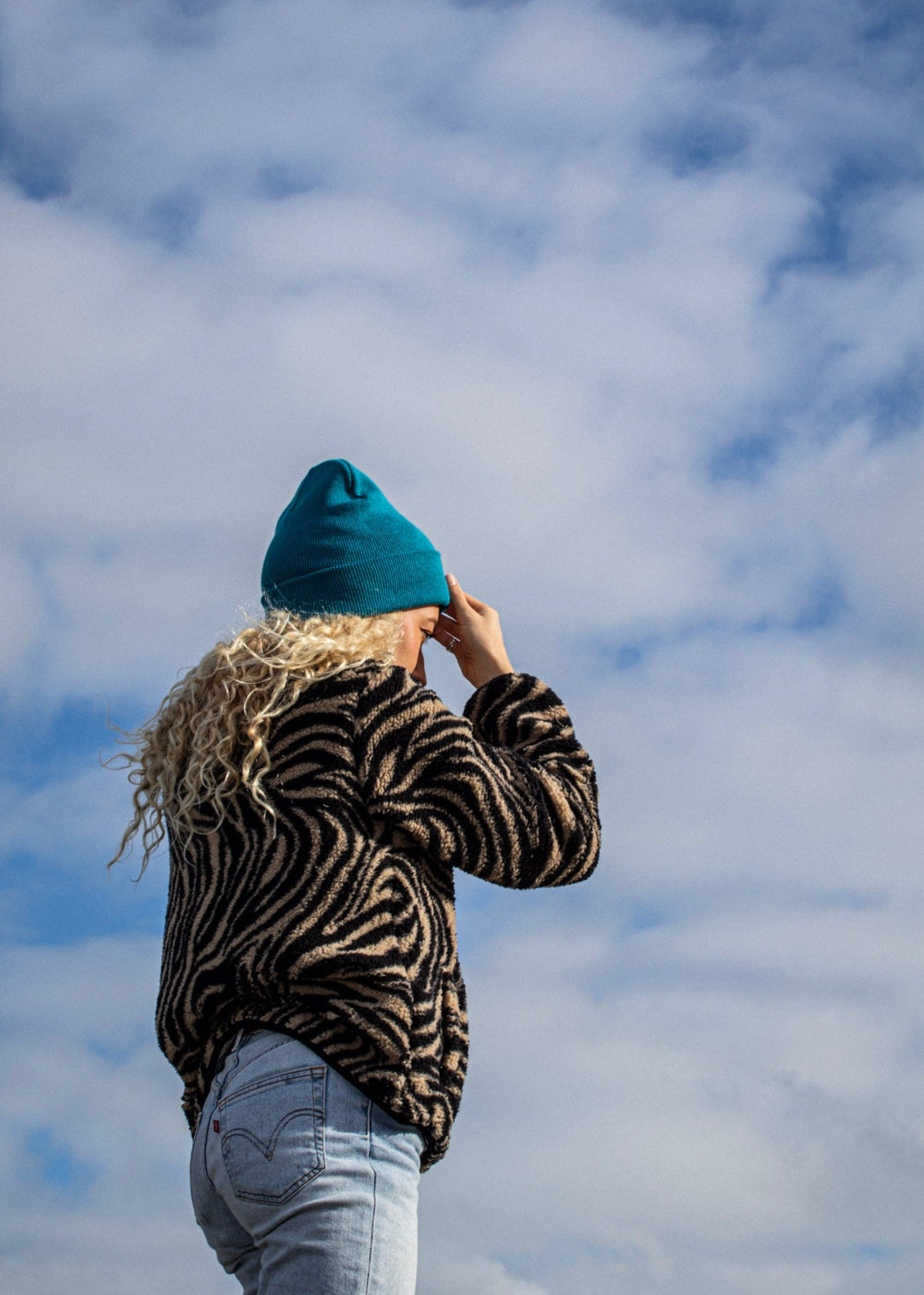 Adele Outdoor Full Zip Fleece in Bamboo Beige