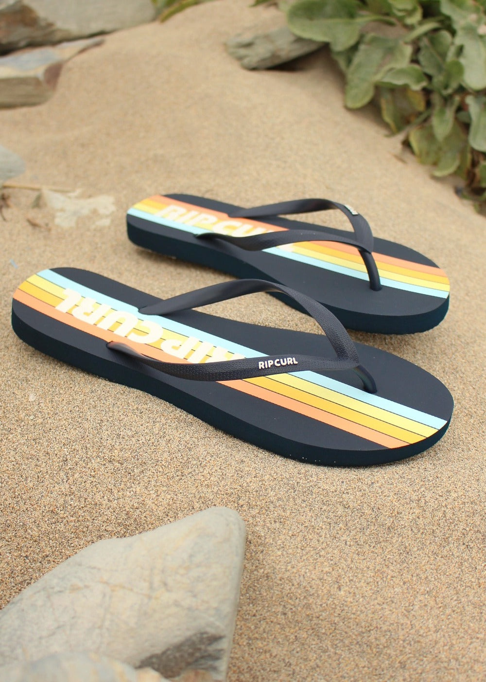 Surf style flip flops shop