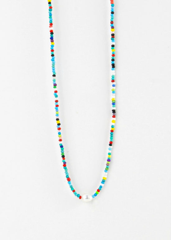 Matira Pearl Beaded Necklace by Pineapple Island