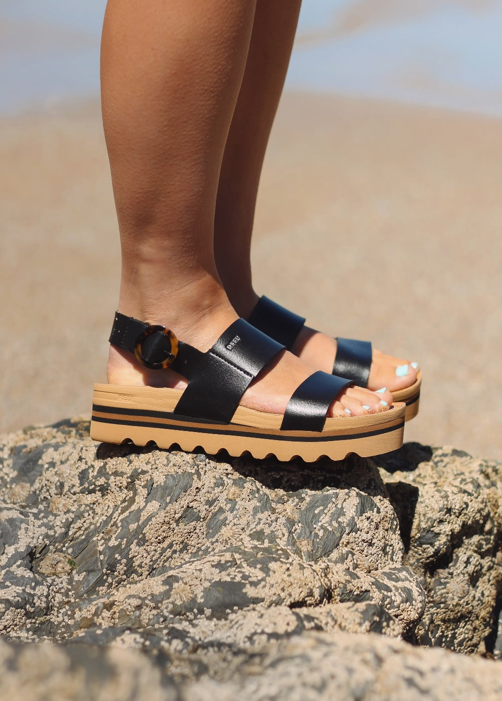 Buckle sandals on sale