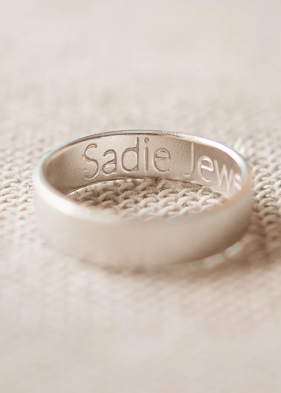 Sandy Sennen Sterling Silver Ring by Sadie Jewellery