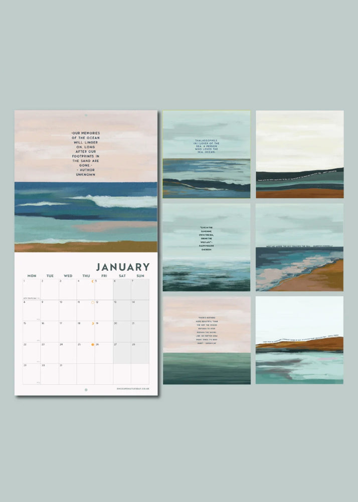 Ocean & Shore 2024 Calendar