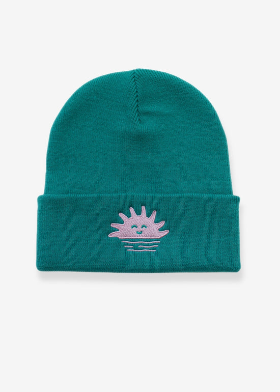 Load image into Gallery viewer, Dawn Patrol Classic Beanie in Turquoise
