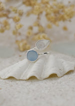 Ocean Treasure Silver Adjustable Ring by Shimmy Bracelets
