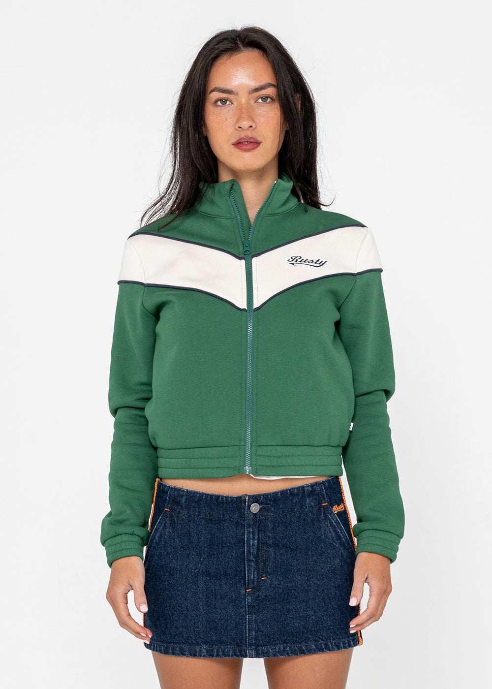 Fever Zip Through Sweatshirt