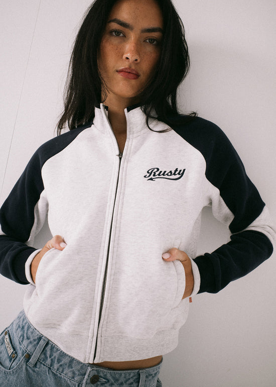 Day Dreamer Funnel Neck Zip Up