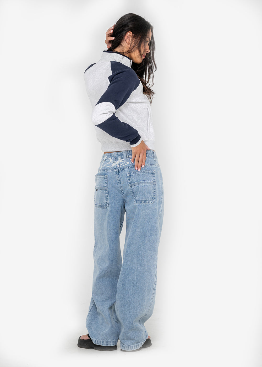 Day Dreamer Funnel Neck Zip Up