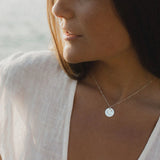 Silver Starlit Seas Necklace by Catch The Sunrise