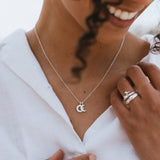 The Sun & Moon Necklace by DaisyV Jewellery