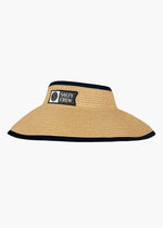 Seawall Visor in Natural by Salty Crew