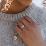 Amazonite Stack Ring by DaisyV Jewellery