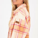 Ring Tone Fleeced Overshirt by Roxy