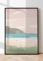 Surf Lighthouse Art Print