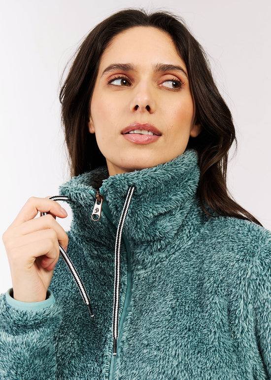 Riri Fleece Jacket in Glacial Blue