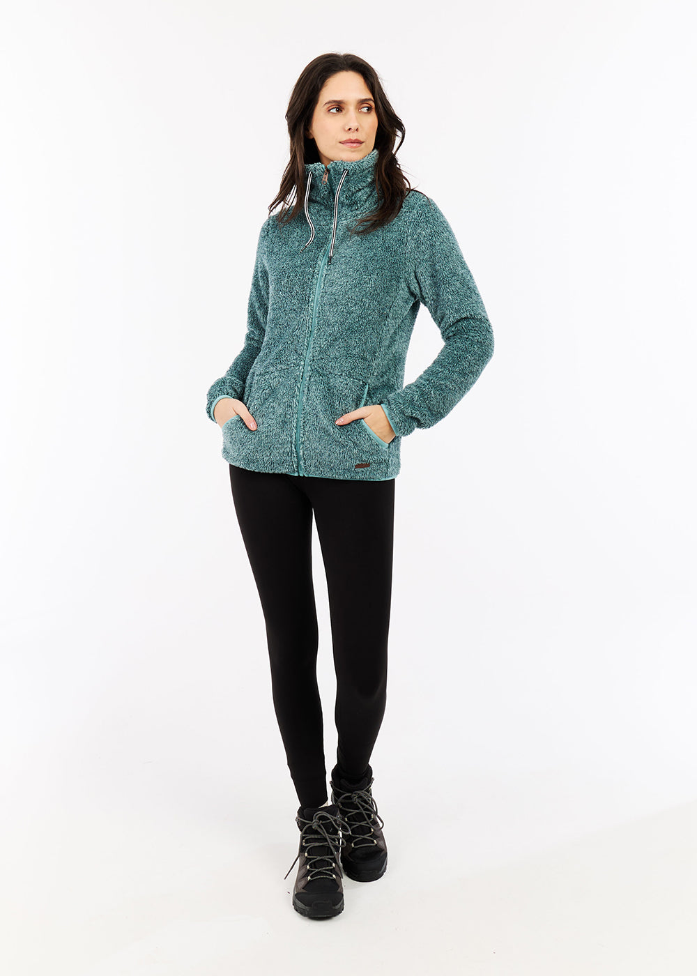 Riri Fleece Jacket in Glacial Blue