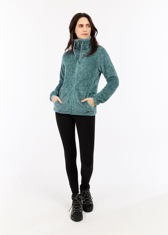Riri Fleece Jacket in Glacial Blue