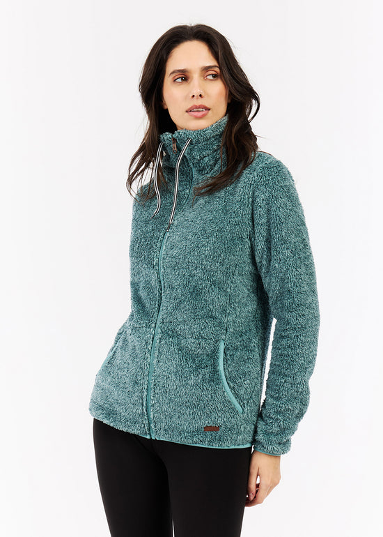 Riri Fleece Jacket in Glacial Blue