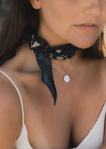 Silver Starlit Seas Necklace by Catch The Sunrise