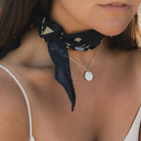 Silver Starlit Seas Necklace by Catch The Sunrise