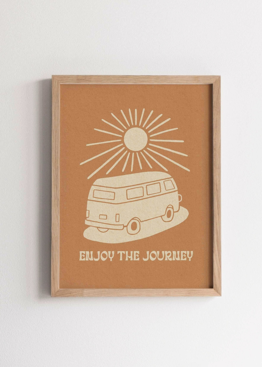 Enjoy The Journey Art Print