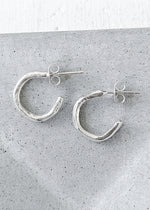 Mini Wave Hoop Earrings by DaisyV Jewellery