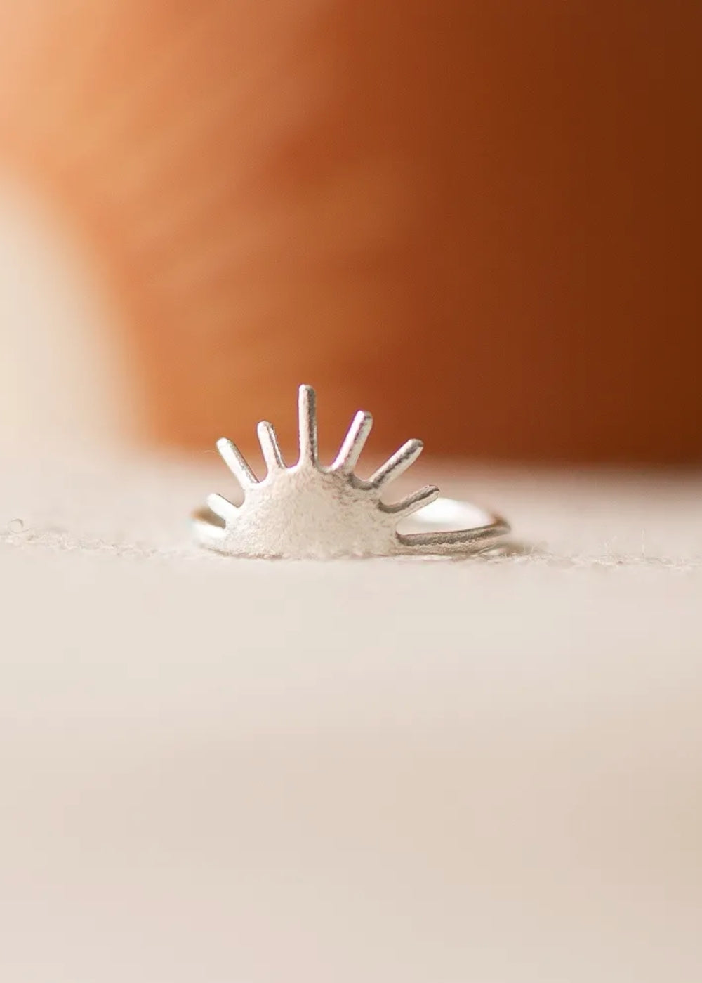 Sunshine Sterling Silver Ring by Sadie Jewellery