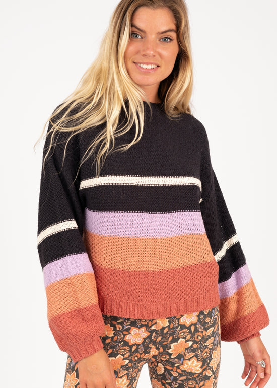 Seeing Double Striped Knit